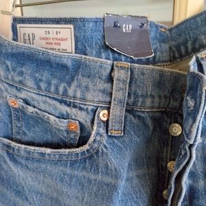 NWT Gap Cheeky Straight High Rise 29/8